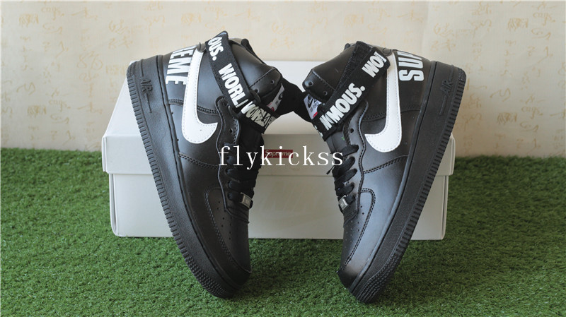 Nike Air Force 1 High Supreme SP Black White